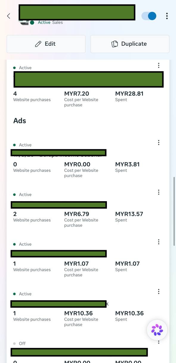 Screenshot Ads Manager 1