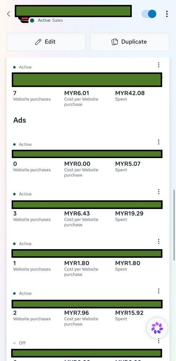Screenshot Ads Manager 3