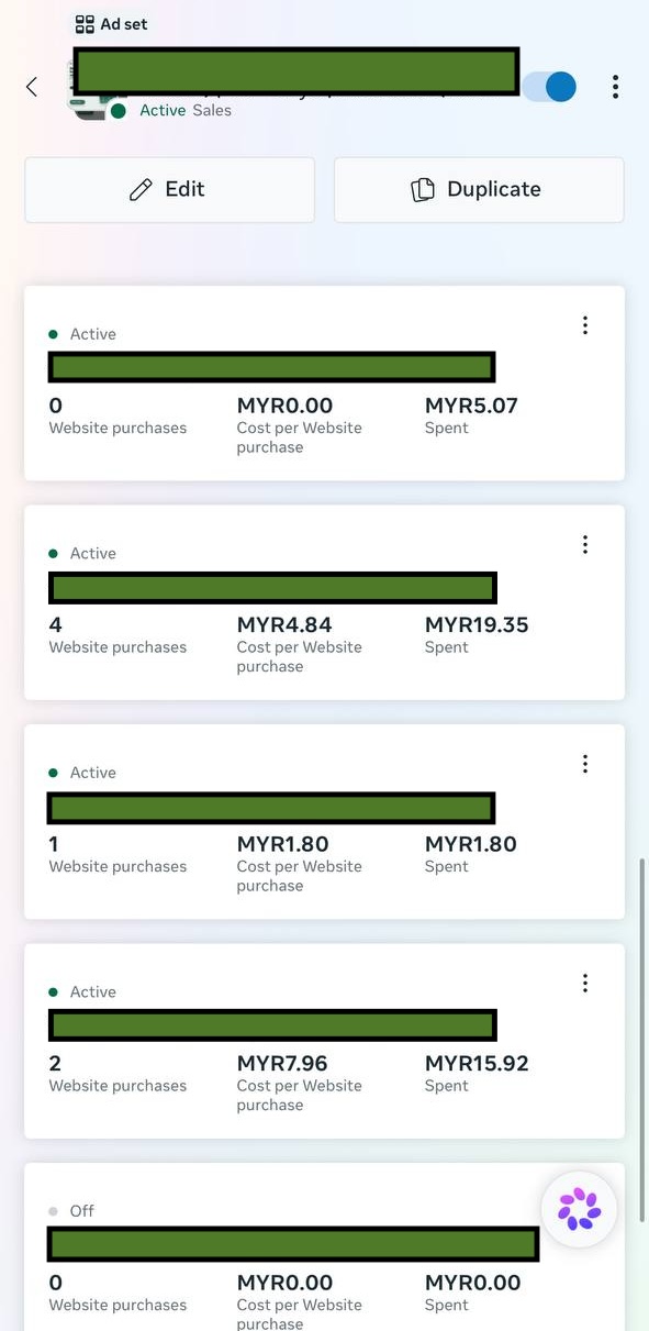 Screenshot Ads Manager 5