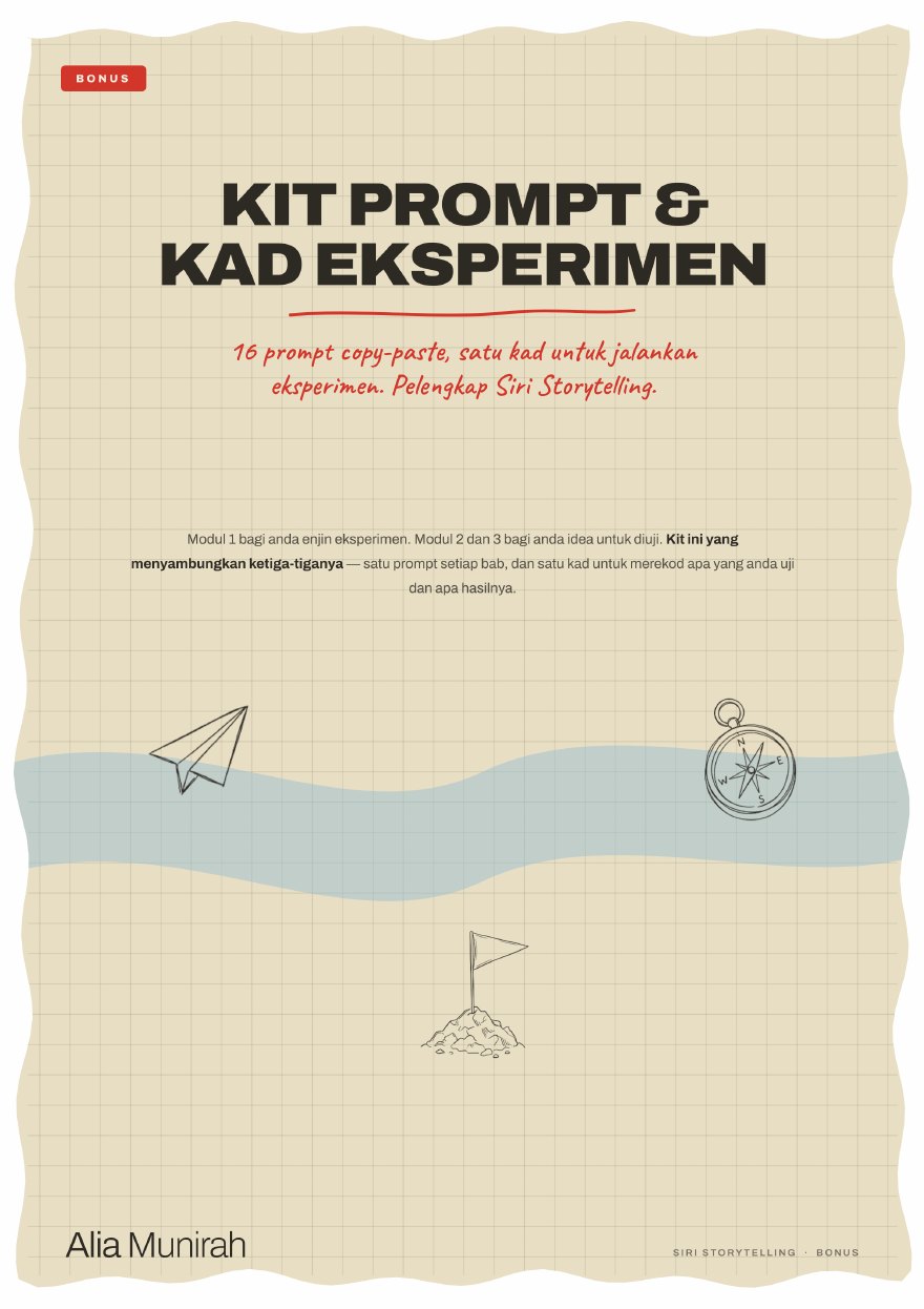 Bonus — 16 prompt dan Kad Eksperimen