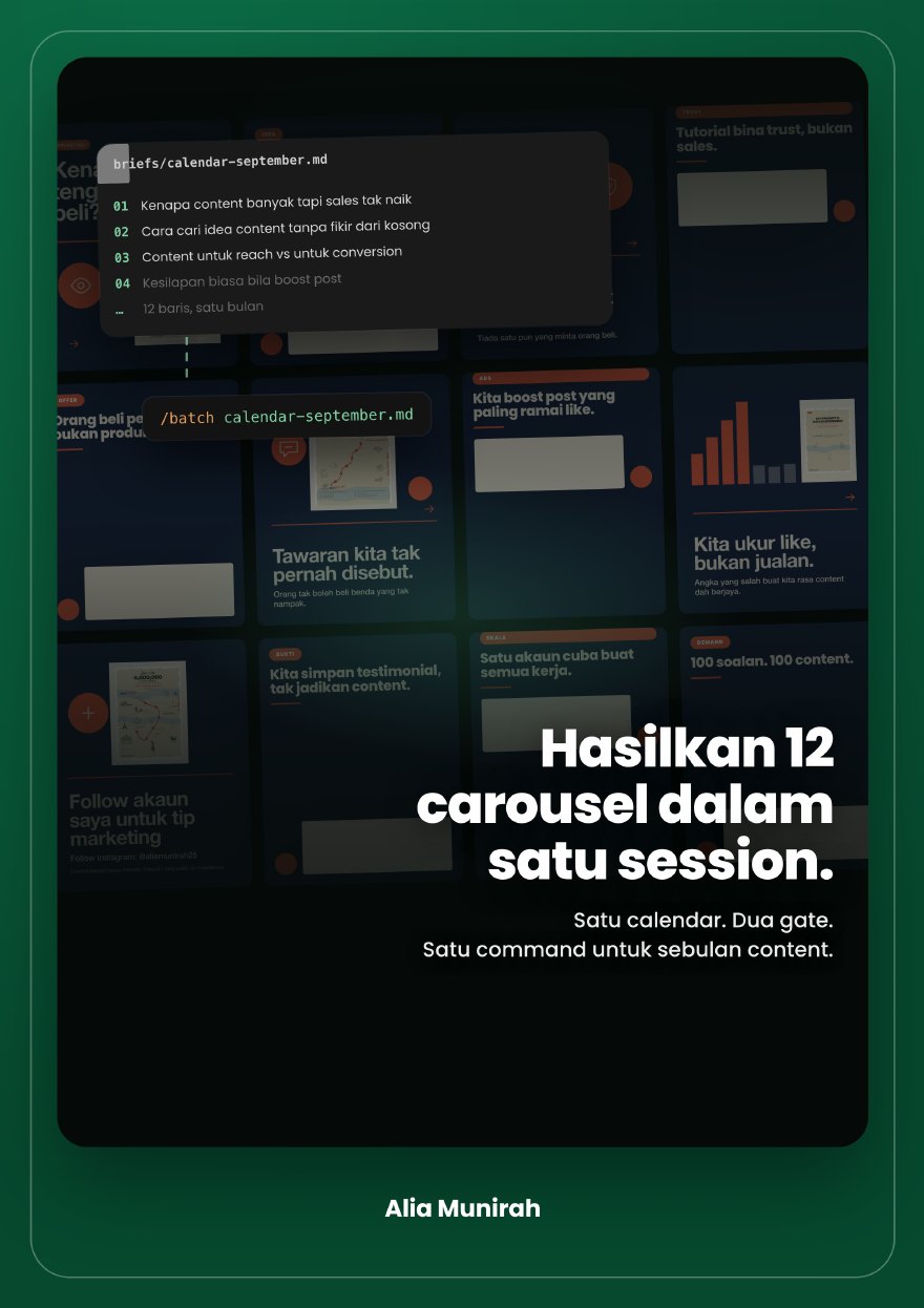 Modul 3 — 12 Carousel Dalam 1 Session